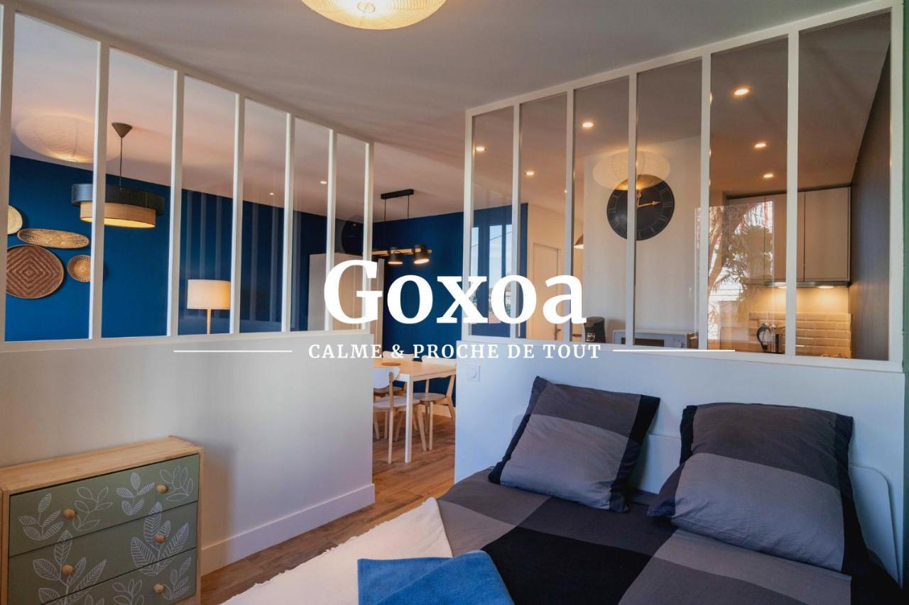 Goxoa - Appartement Au Calme, Centre Ville, Parking - Wifi Hendaye Eksteriør bilde