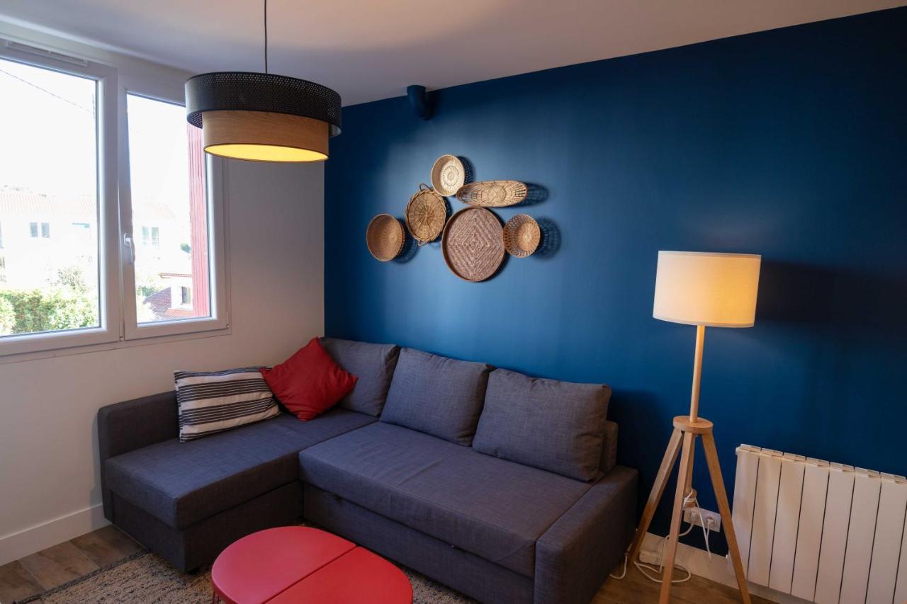 Goxoa - Appartement Au Calme, Centre Ville, Parking - Wifi Hendaye Eksteriør bilde