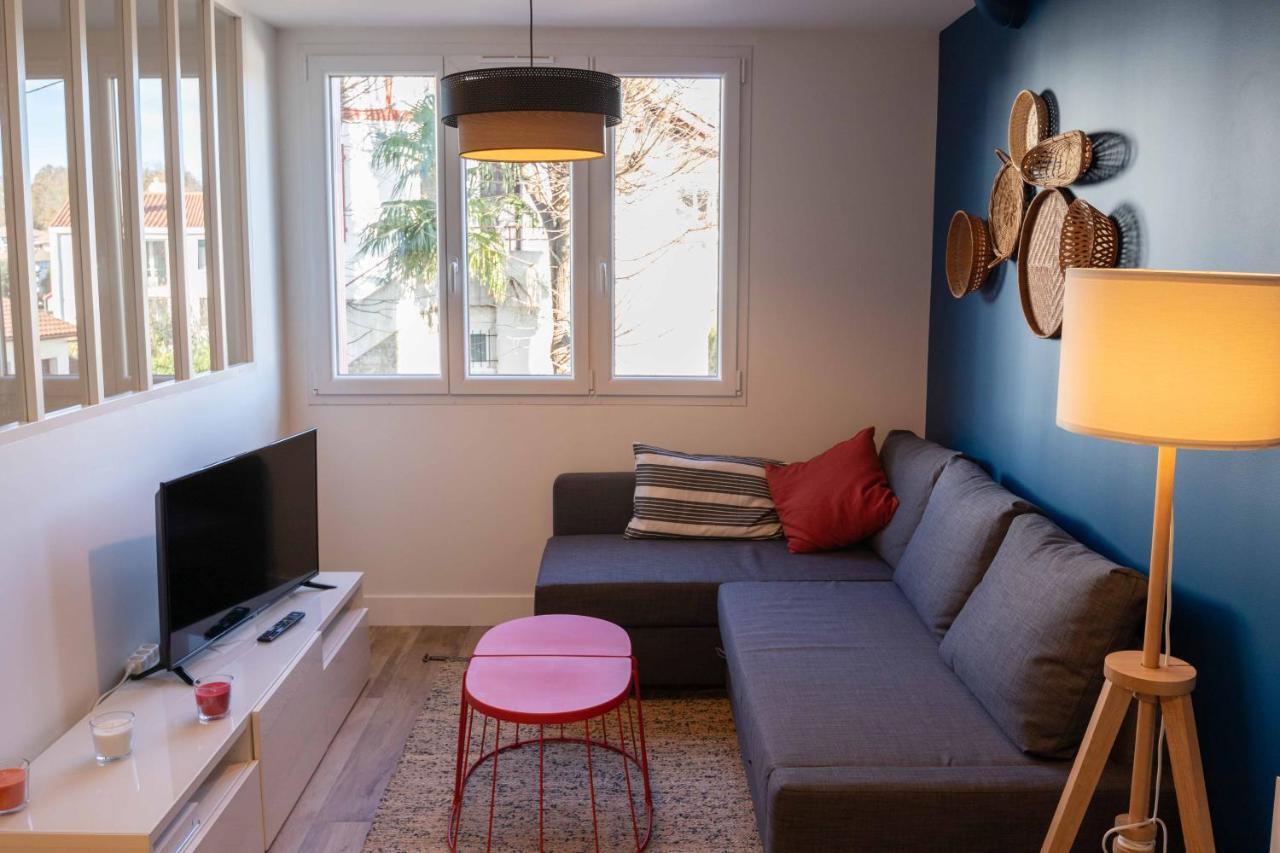 Goxoa - Appartement Au Calme, Centre Ville, Parking - Wifi Hendaye Eksteriør bilde